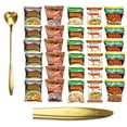 thumbnail image 1 of NineChef Mama Bundle - Spoon Plus Mama Instant Noodle Mix Flavor(shrimp Tom Yum, shrimp creamy Tom Yum, Artificial PA-lo Duck, Artificial Chicken, Artificial Pork) 5 flavors 6bag each total 30 bags, 1 of 5