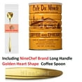 thumbnail image 1 of NineChef Set - Cafe Du Monde Coffee with Chicory 15-Ounce Dark Roast Ground Ground (1 Pack) Plus NineChef Ice Tea Coffee Spoon, 1 of 7