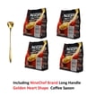 thumbnail image 1 of NineChef Set - Nescafe 3 In 1 Original Instant Coffee(Original Flavor 4 Pack)   + 1 NineChef Brand Long Handle Spoon | Best Asian Coffee Imported from Nestle Malaysia, 1 of 10