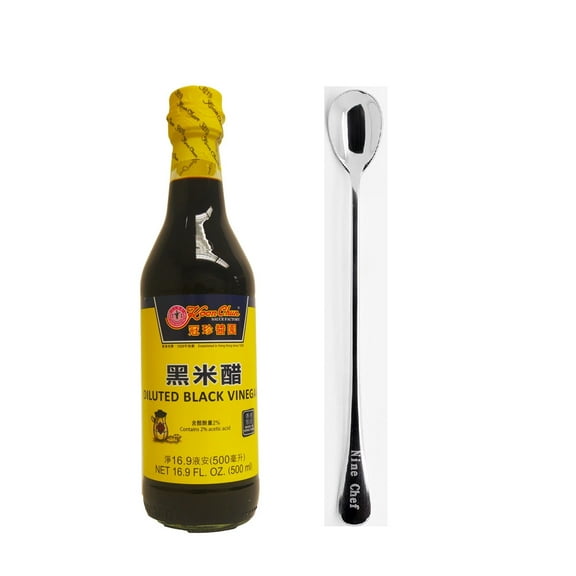 NineChef koon chun Bundle - koon chun Black Vinegar + 1 NineChef Spoon