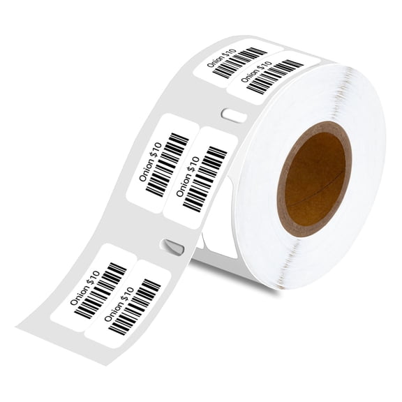 NineLeaf 1 Roll Compatible for DYMO 30333 1/2 in x 1 in Extra Small 2-up Multipurpose Labels, 1000 Labels Per Roll