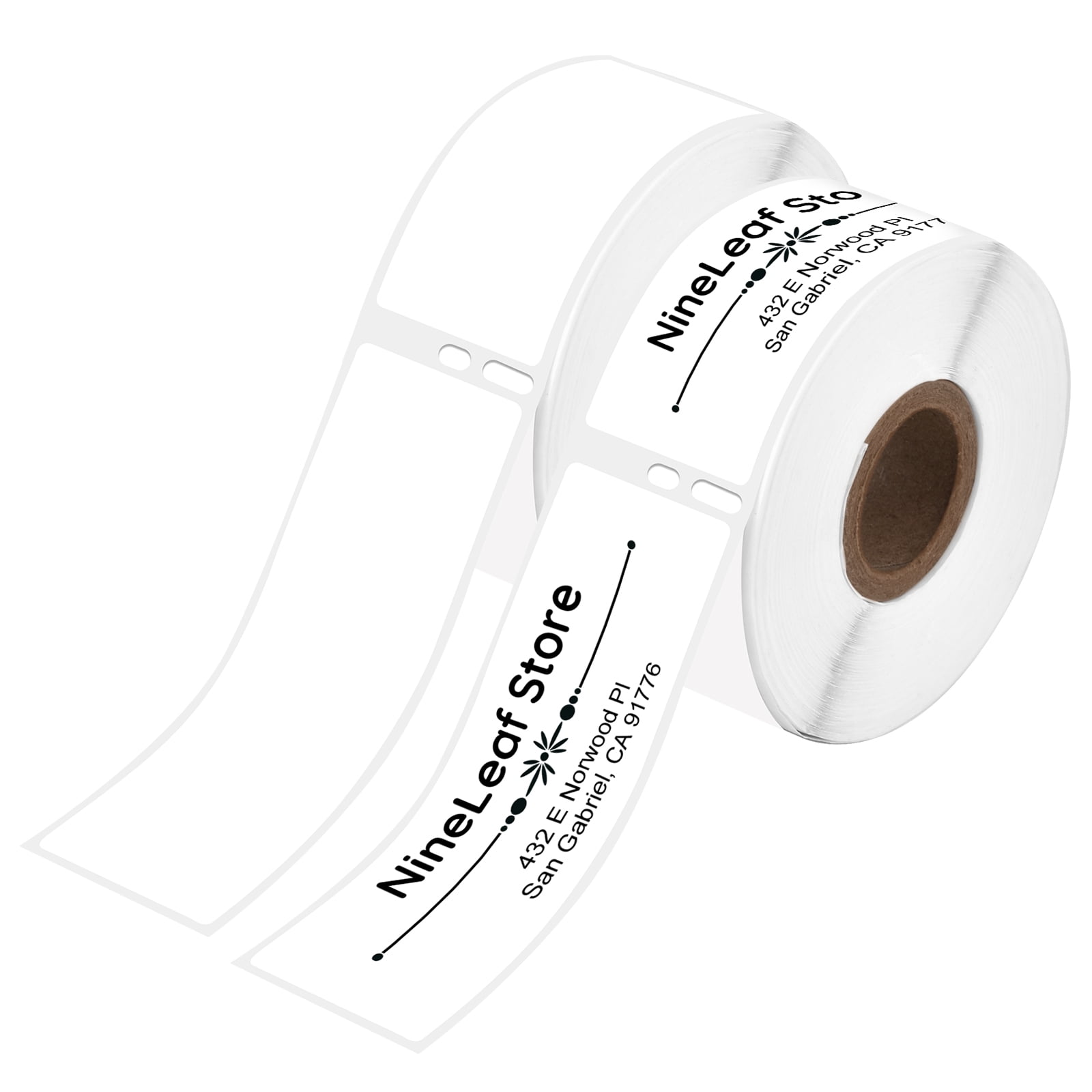 NineLeaf 2 Rolls Compatible for DYMO 30320 1-1/8 in x 3-1/2 in Shipping ...