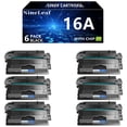thumbnail image 1 of NineLeaf 6-Pack 16A Q7516A Toner Cartridge Compatible replacement for Laser Jet 5200 5200n 5200tn 5200dtn 5200L 5200LX Printer, 1 of 6