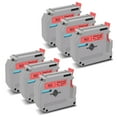 thumbnail image 1 of NineLeaf 6PK Compatible for Brother P-touch M-K421 M-K421s M421 3/8" 9mm Black on Red Label Maker Tape Refills for PT-45m PT-65 PT-70bm, 1 of 6