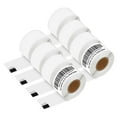 thumbnail image 1 of NineLeaf 8 Rolls Compatible for DYMO 30254 1-1/8 in x 3-1/2 in Clear Shipping Address Barcode Labels, 130 Labels Per Roll, 1 of 7