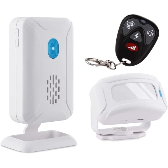 NineLeaf Door Chimes when Door Opens, Wireless Motion Sensor Alarm, Motion Detector for Home/Business/Store Entrance Alert, 918 Feet, 36 Tunes, 5 Volume Levels (1 Receiver + 1 Sensor+ 1Remote)