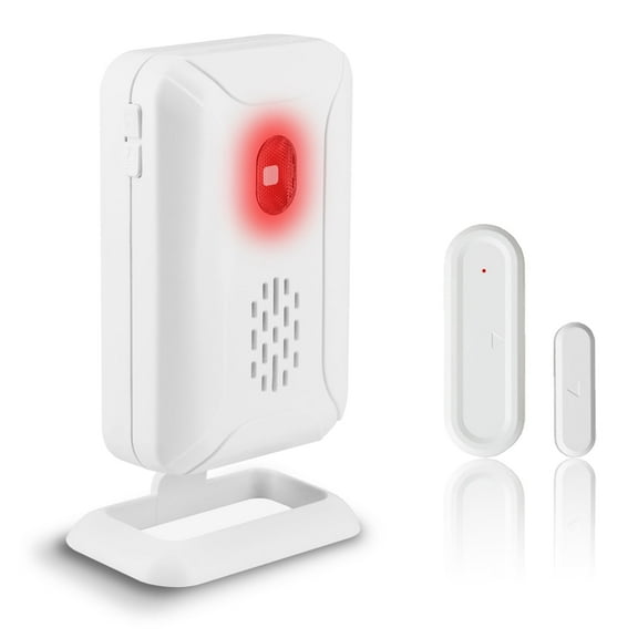 NineLeaf Door Sensor Chime,Wireless Doors Chime,Wireless Door Open Sensor,918ft Transmission Distance,Anti-theft,4 Volume Levels 36 Chime Tunes,Easy installation,for home, shop,fridge,office,1PK