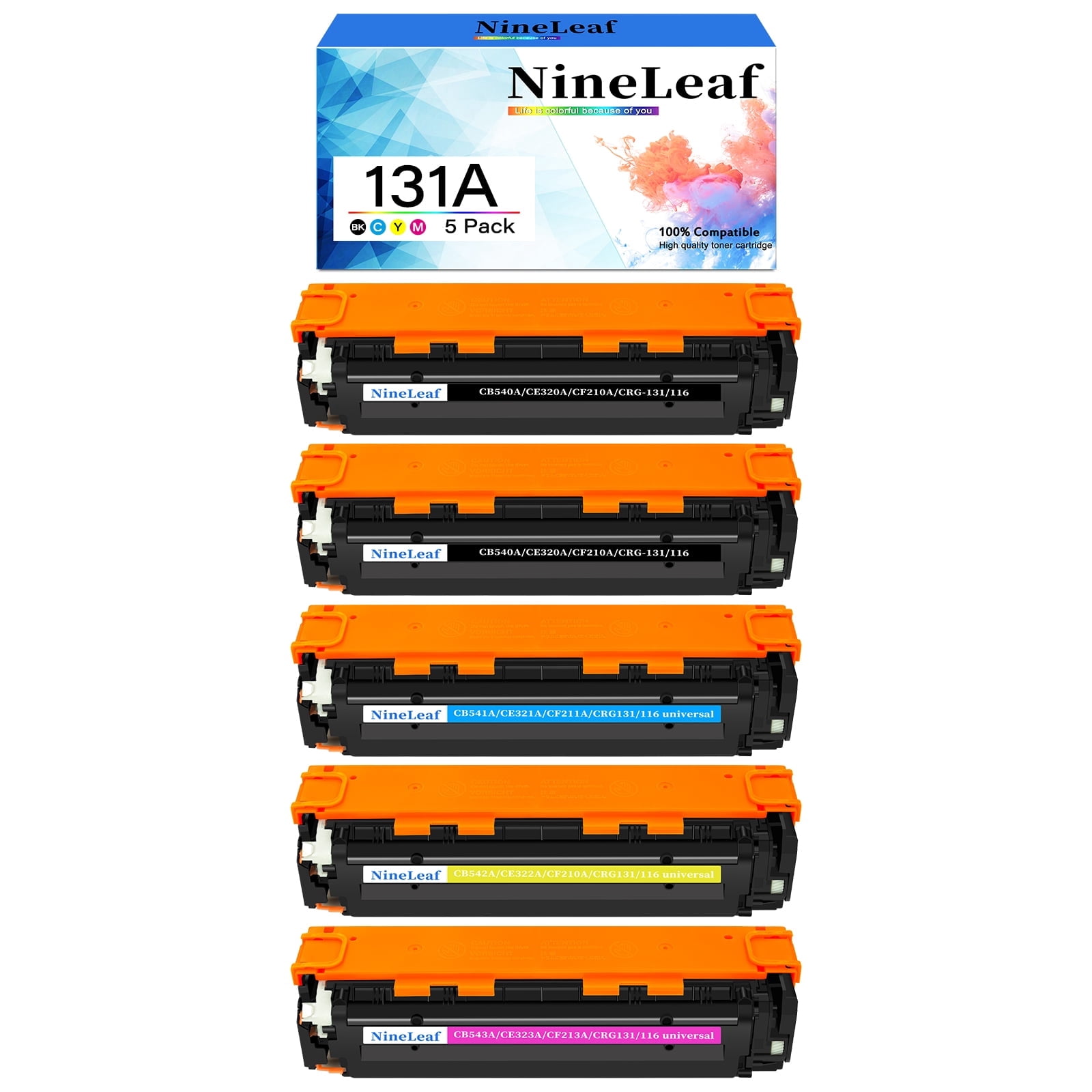 NineLeaf High Capacity Compatible Toner Cartridge Replacement for ...