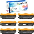 thumbnail image 1 of NineLeaf High Capacity Compatible Toner Cartridge Replacement for HP 304A CC530A work for Color Laser Jet CM2320n CP2025dn CM2320nf CP2025n Printer (Black,6 Pack), 1 of 8