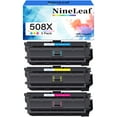 thumbnail image 1 of NineLeaf High Capacity Compatible Toner Cartridge Replacement for HP 508X 508A CF361X CF362X CF363X to work for Enterprise M552dn M553dn M553n MFP M577dn M577f M577c M577 M573 Printer(3 Pack), 1 of 7
