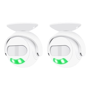 NineLeaf Motion Sensor Doorbell,Motion Activated Voice Player,Entrance Welcome Doorbell,95dB Sound,MP3 Support,USB-C Powered,Dual Directional Sensing,Ideal for Home,Store,Office,2PK