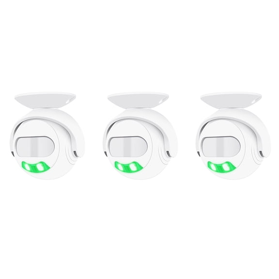 NineLeaf Motion Sensor Doorbell,Motion Activated Voice Player,Entrance Welcome Doorbell,95dB Sound,MP3 Support,USB-C Powered,Dual Directional Sensing,Ideal for Home,Store,Office,3PK
