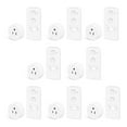 thumbnail image 1 of NineLeaf Remote Control Outlet, Wireless Remote Control Electrical Outlet Switch with Countdown Function For Lights, Fans, Christmas Lights, Small Appliance, 15A/1500W, Up to 500ft Range, 8Set, 1 of 8