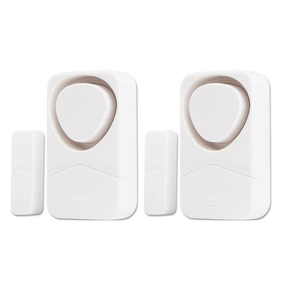 NineLeaf Window Alarm Sensors,Sliding Door Alarms when Opened,Refrigerator Alarm,Door and Window Alarm,110dB Loud Alarm,Easy Installation,4 Alarm Modes,Suitable for Home, Office, Shop, Fridge, 2PK