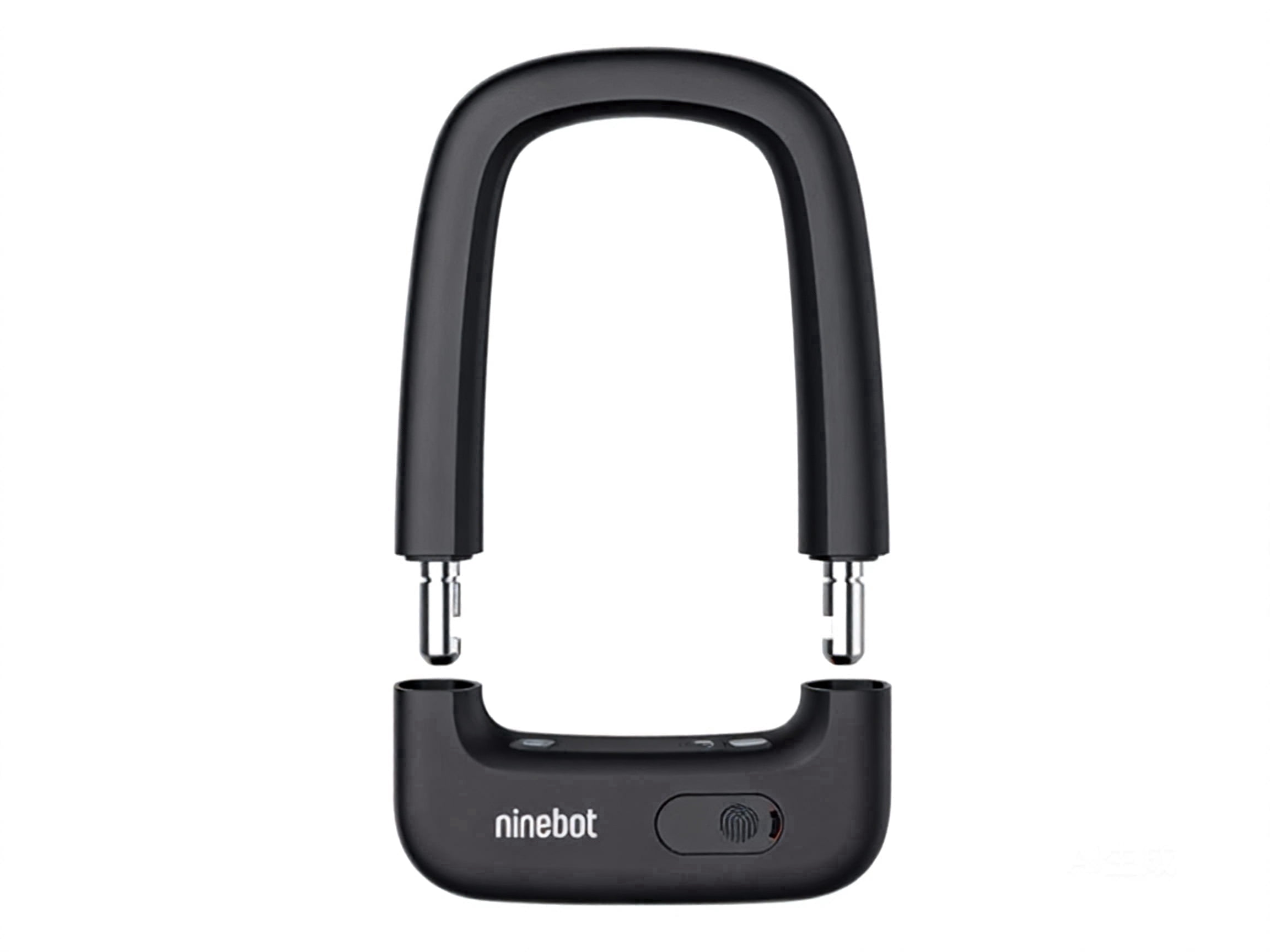 Ninebot Smart Fingerprint U-Lock - Anti-Cut and Anti-Theft, Supports Fingerprint, App, and Key Unlocking, Universal for Electric Scooters.