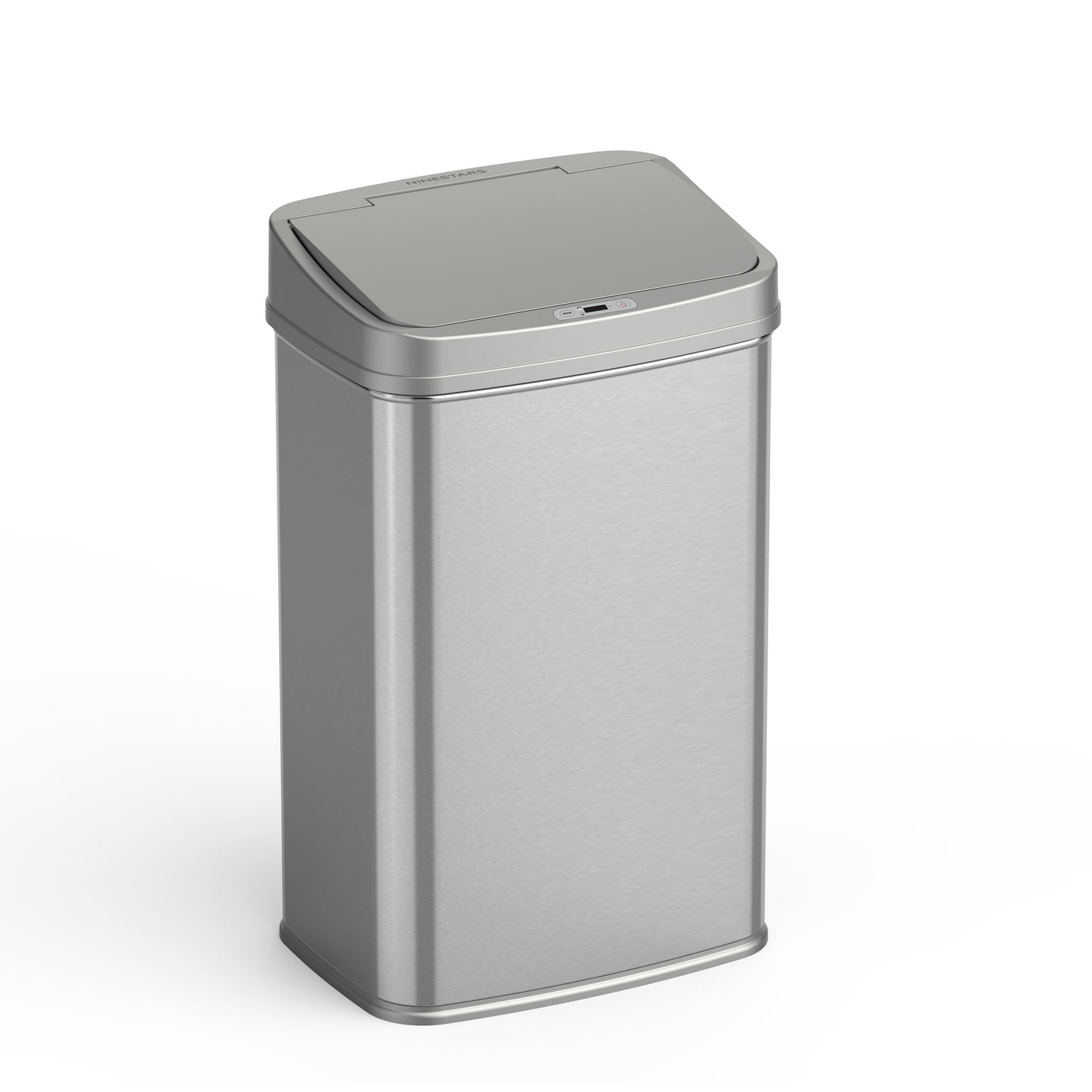Photo 1 of 



Nine Stars
NineStars Odor Neutralizing Smart Trash Can 13.2 gal Stainless Steel Fingerprint Resistant Kitchen Silver Wastebasket
5 stars out of 2 reviews
(5.0)|
2 ratings