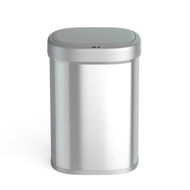 Ninestars 21 Gallon Large Kitchen Garbage Can, Touchless HandsFree