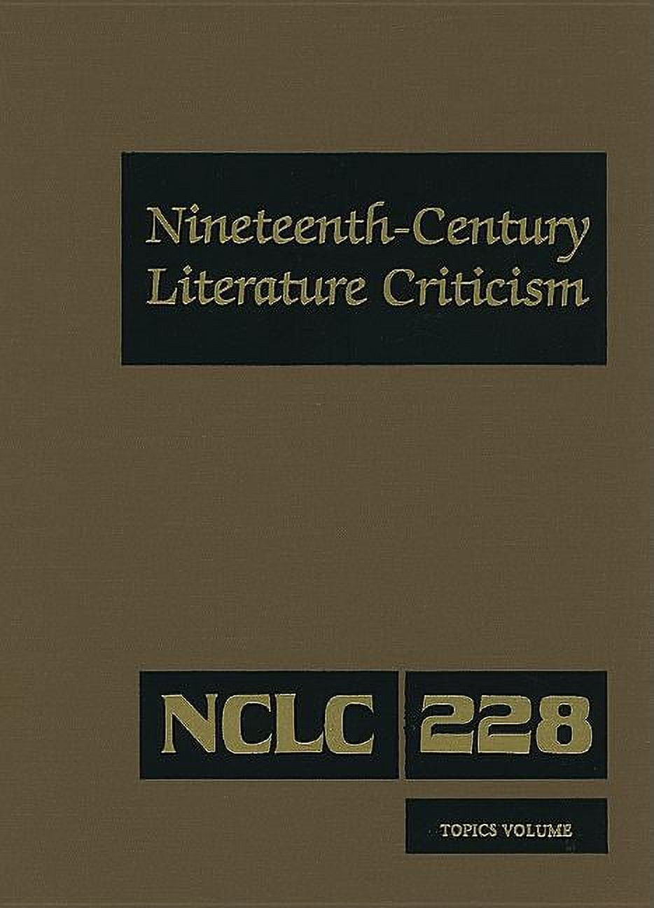 Literature Criticism Criticism of Various Topics