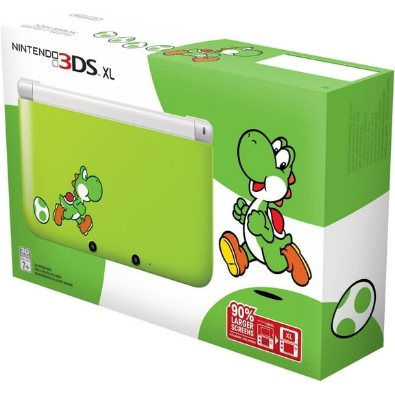 Restored Ninetendo 3DS XL 4 Yoshi Edition 4 GB with Green (Refurbished)