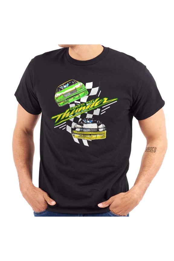 Nineties Days of Thunder Racing Film Men's Graphic T Shirt Tees Brisco Brands S