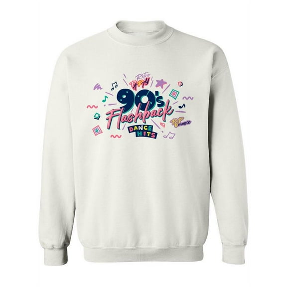 Nineties Flashback Sweatshirt Women -Image by Shutterstock, Female Medium