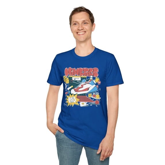 Nineties Kid, Gildan Unisex Softstyle T-Shirt, Retro Graphic Tee, S-3XL