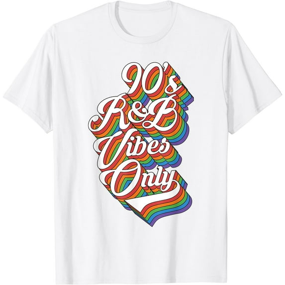 Nineties Vibes 90s R&B Soul Music Rnb Hip Hop Music Gift T-Shirt