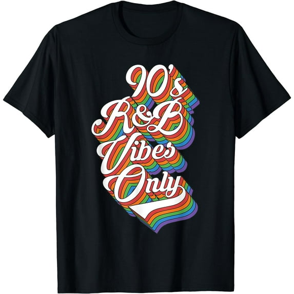 Nineties Vibes 90s R&B Soul Music Rnb Hip Hop Music Gift T-Shirt