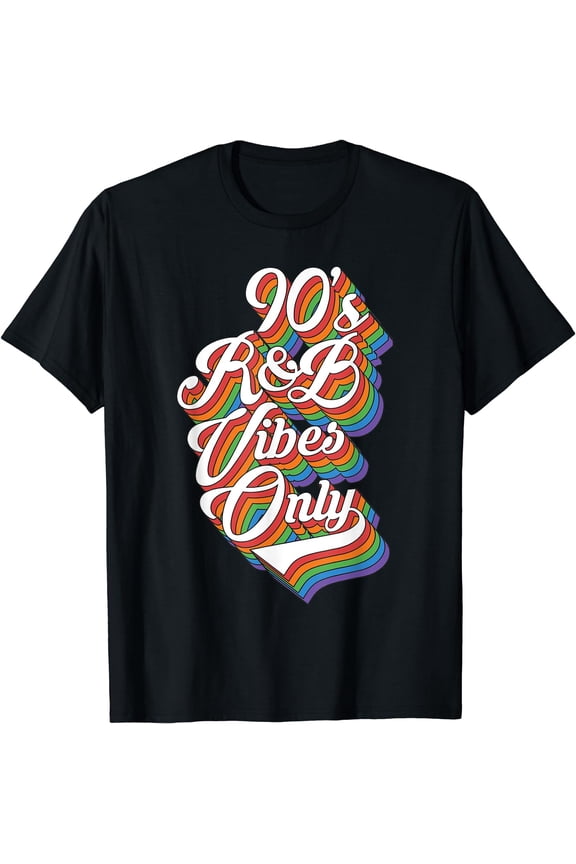 Nineties Vibes 90s R&B Soul Music Rnb Hip Hop Music Gift T-Shirt