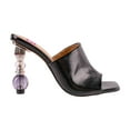 thumbnail image 1 of Ninety Union Ashley Kahen Fame Metallic Crystal Ball Heel Mule, Black, 10, 1 of 5