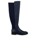 thumbnail image 1 of Ninety Union CRUSH Stretch Riding Boot, Navy, 9, 1 of 5