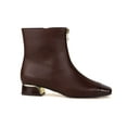 thumbnail image 1 of Ninety Union ELITE Low Metallic Heel Zipper Bootie, Brown, 9, 1 of 5