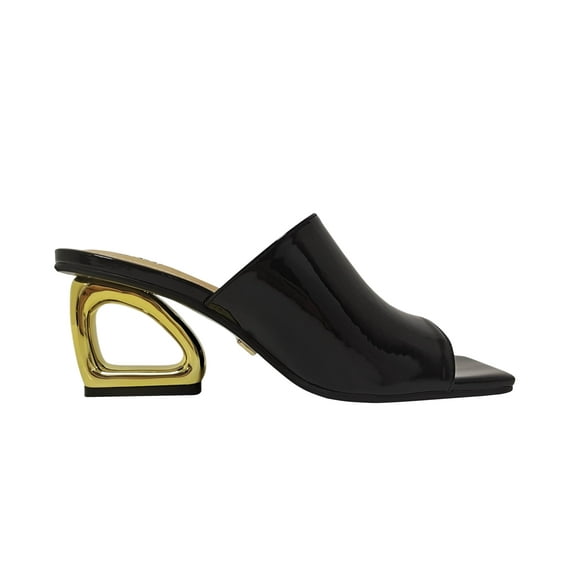 Ninety Union Florence Metal Heel Slide, Black, 6