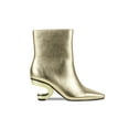 thumbnail image 1 of Ninety Union GETAWAY Metallic Heel Bootie, Gold, 9, 1 of 5