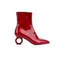 thumbnail image 1 of Ninety Union GREECE Metallic Circle Heel Bootie, Red, 6, 1 of 5