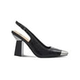 thumbnail image 1 of Ninety Union JANE Metal Heel Cap Toe Slingback, Black, 11, 1 of 5