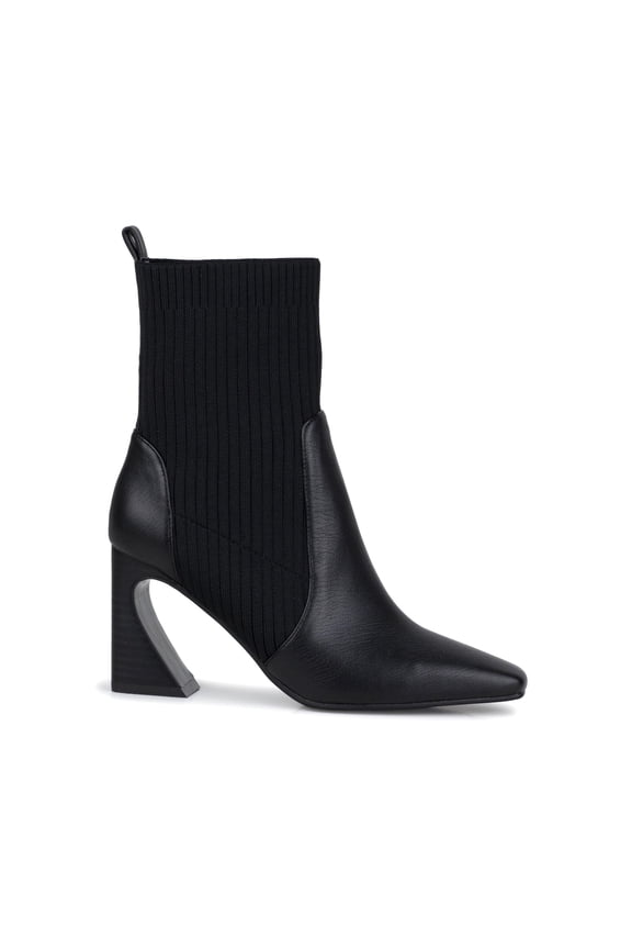 LEXI Stretch Fabric Bootie, Black, 10