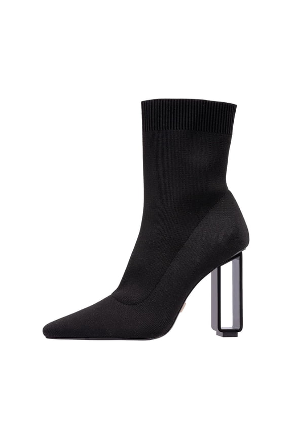 Palace Metal Heel Stretch Bootie, Black, 11