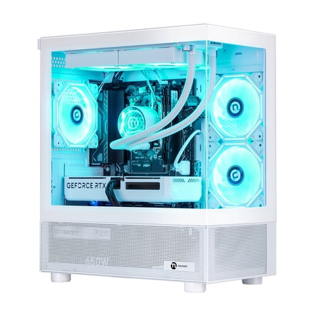Ningmei Lumishore Gaming PC AMD Ryzen7 5700X NVIDIA GeForce RTX 5060 16GB RAM 1TB SSD Windows11 PC Gaming