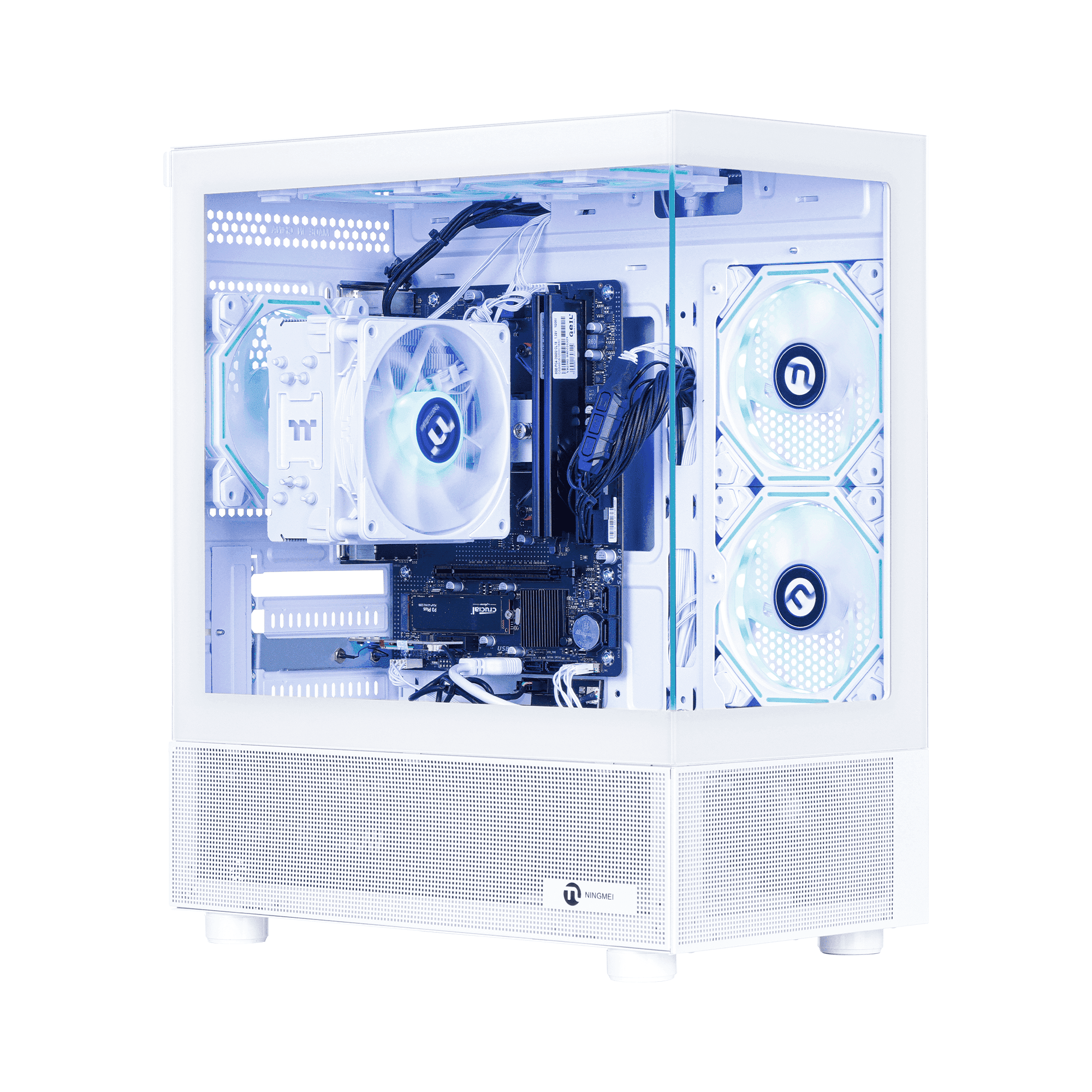 Ningmei Gaming PC AMD Ryzen 5 5600GT 16GB RAM 1TB SSD WiFi PC