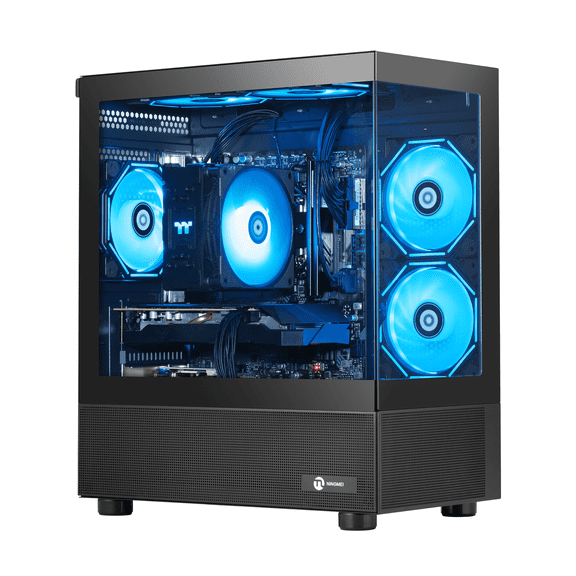 Ningmei Gaming PC AMD Ryzen 5 7500F Radeon RX 9060 XT (16G) 16GB RAM 1TB SSD Wifi Black