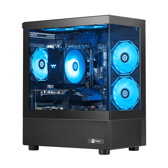 Ningmei Gaming PC AMD Ryzen 5 7500F Radeon RX 9060 XT (16G) 16GB RAM 1TB SSD Wifi Black