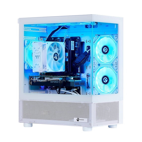 Ningmei Lumishore Gaming PC AMD Ryzen 5 5500 NVIDIA GTX 1660 Super 16GB RAM 1TB SSD Windows 11 Wifi PC Gaming