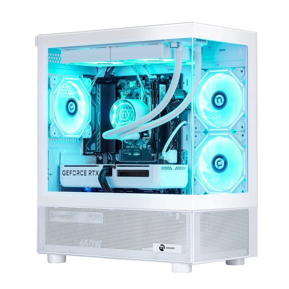 Ningmei Gaming PC Desktop AMD Ryzen 7 5700X NVIDIA RTX 5060 Ti 32GB RAM 1TB SSD Wifi PC Gaming Desktop White