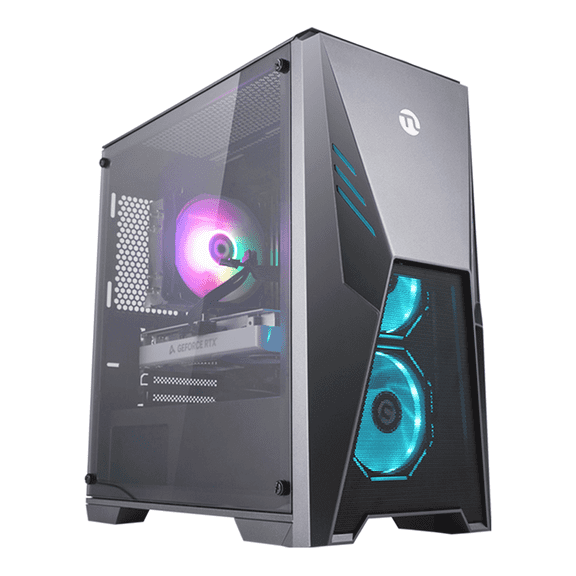 Ningmei Gaming PC Desktop Intel Core i5 13th Gen 13400F (10CORES up to 4.60 GHz) 16GB DDR4 ,1TB PCIe SSD ,NVIDIA GeForce RTX 4060, 600W PSU,Windows 11 Home 64-bit- WIFI- Gaming Desktop