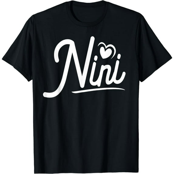 Nini Gifts from Grandchildren Nini Shirts for Women Nini T-Shirt