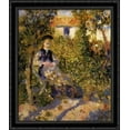 thumbnail image 1 of Nini in the Garden 28x34 Large Black Ornate Wood Framed Canvas Art by Pierre Auguste Renoir, 1 of 2