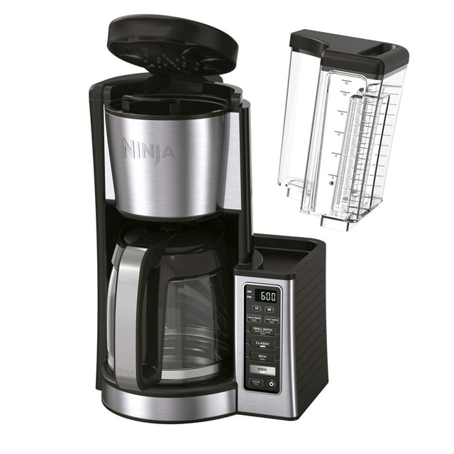 Ninja 12Cup Stainless Steel Coffee Maker, Glass Carafe, CE250