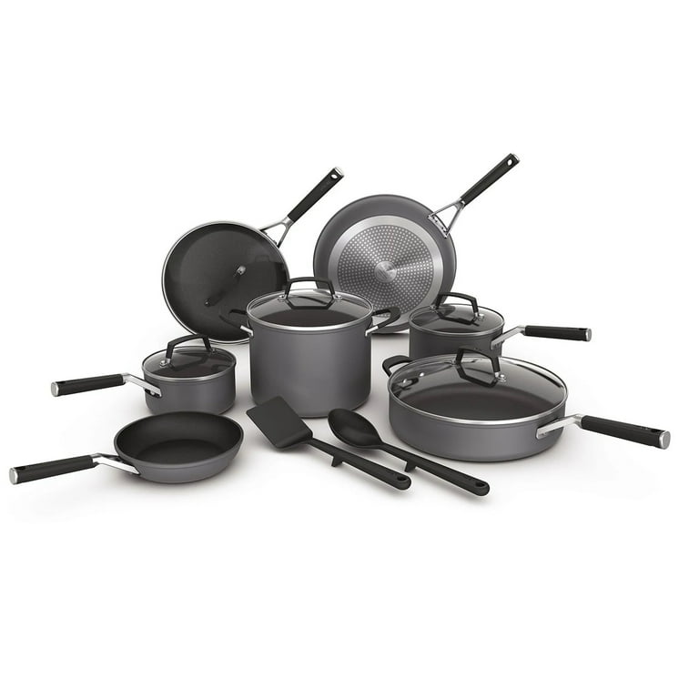 Ninja 14-Piece Nonstick Hard-Anodized Aluminum Cookware Set, Cool