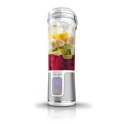 Ninja Blast Portable Personal 18 Oz Blender w/ Leak Proof & Easy Sip Lid, Rechargeable Base, BC151WH White